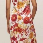 Reformation ππ Lian Silk Dress ~ Vesta Print Large L NWT Photo 1