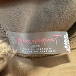 Free People Movement FP MOVEMENT by FREE PEOPLE Hot Shot Tee Romper XS MOCHA LATTE  Photo 4