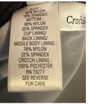 Croft & Barrow  Womens Swimsuit Sz 18W Black‎ White Tan Tummy Slimming NEW Photo 7