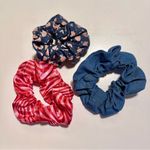 American Eagle Free w/ Purchase - AEO + Aero Set of 3 Scrunchies Photo 0