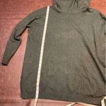 Vila Milano Cowl Neck‎ Tunic oversized sweater hunter green women’s medium Photo 12