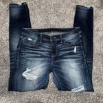 Buckle  Dark Blue Distressed Skinny Jeans Photo 3