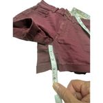 American Eagle * Hi-Rise Shorty * Super Stretch * Roll up shorts Sz 00 Wine NWT Photo 8