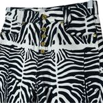 House of Sunny Reef Jessie Zebra Print High Rise
Jeans Black White Size 6 Photo 3