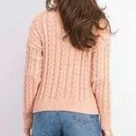 Hippie Rose Women Cable Knit Pink Sweater Small Photo 1