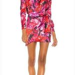 NBD Levigne Mini Dress in Dark Floral Small Photo 0