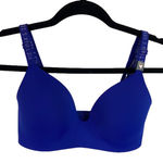 Victoria's Secret Victoria’s Secret t shirt lightly lined wireless royal blue NWT bra size 32 DD Photo 0