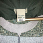 L.L.Bean Herringbone Tweed Blazer Jacket Women Medium Petite Wool Silk 2 Button Photo 10