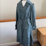 Women's or men’s army Green Trench Coat size 36R Photo 7
