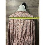 Sim & Sam Boho Kimono  Cardigan Cover Up Anthropologie Peach Size S M Rayon Open Photo 5