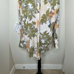 Entro NTM:  Button Down Long Sleeve Shirt in Animal & Leaves Print Sz Medium Photo 11