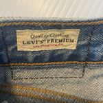 Levi's Premium Wedgie Jeans Womens Size 26 Blue Distressed 100% Cotton Button Photo 8