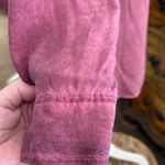 Velvet Heart  Dusty Rose Button Down Shirt Photo 3