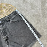 Levi's Levi’s Women’s Vintage Orange Tab Cut-Off High Rise Faded Black Shorts Jeans 9 Photo 14