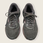 Brooks Adrenaline GTS 18 Gray Purple Fabric Lace Up Running Sneakers 8 Photo 1