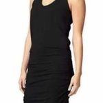 Athleta ✨ Tee Racerback Sz XS Dress Sleeveless Ruched Black✨ Photo 0