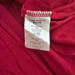 MISSMAY | Dark Red Floral Lace Boatneck Swing Dress box Pleated Stretch | Size L Size L Photo 7