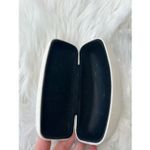 Dolce & Gabbana White Dolce Gabbana D&G Leather Hardshell Eyeglass Case 6.5" X 3 X 1.5" Photo 2