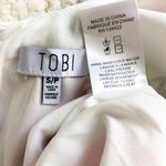 Tobi  Floral Cottagecore Sleeveless Career Shift Dress Low Back Loose Pink Sz S Photo 8