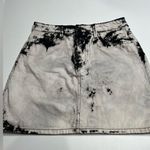 ZARA  tye dye denim skirt small Photo 1