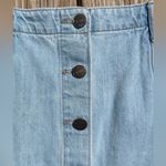 Forever 21 jean skirt with buttons down front Photo 4