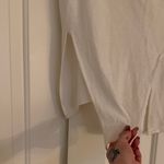 ZARA White V-Neck Sleeveless Blouse Photo 5