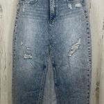 Petra 153 Denim Maxi Midi Skirt size L High Waist Distressed Slit Grunge NWT Blue Size L Photo 0