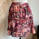 Lost + Wander NWT Garden Floral Ruffle Mini Skirt Photo 0