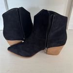 Coconuts by Matisse  black fringe pointed toe ankle boots size 10 Photo 6