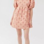 Urban Outfitters UO Kimchi Blue Astrid Embroidered Babydoll Dress Photo 0