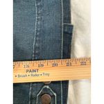 Gap  Jacket Womens S Blue Denim Trucker Western Medium Wash Pockets Button Front Photo 8