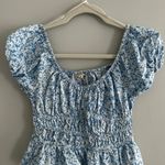 Sim & Sam blue flower top Photo 1