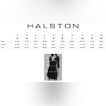 H by Halston H Halston Sea Grass Black Twist Detail Midi Knee Length Dress Size Medium Photo 3