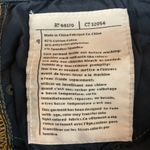 Pilcro and the Letterpress Pilcro Anthropologie Classic Denim‎ Pencil Skirt Size 28 Back Ruffle High Waist Photo 8