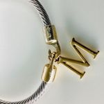 Modern Expressions “M” Initial Rope Bracelet Silver Photo 2
