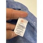 Talbots  Blue Size S 3/4 Sleeve Button-Down Shirt 100% Linen - Size 2X Photo 4