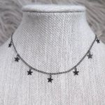 22 Threads Black Star Choker  Photo 0