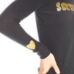 Chaser NEW  Golden SATURDAY Pullover size L charcoal Photo 2