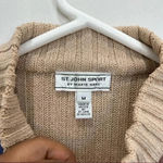 St. John  Sport By Marie Gray Ribbed Knit Sweater Size M Photo 3
