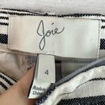 Joie  Striped Linen Blend Shorts Size 4 Photo 3