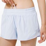 Lululemon Hotty Hot Shorts Daydream Blue Low Rise LR 4β Like New Running Size 6 Photo 2