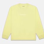 Fear of god Essentials Canary Relaxed Crew Neck Sweatshirt Photo 0