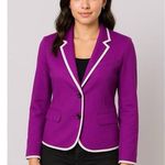 Gap  Academy Blazer Jacket womens sz 4 Fuschia Pink Preppy Academia Photo 0