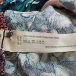 Anthropologie FLOREAT LOVED BY  SILKY THICK BUTTON FRONT V NECK COLLARED PJ TOP L Photo 11