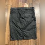 Current/Elliott NWT CURRENT ELLIOTT The Soho Coated Denim Zip Stiletto Pencil Mini Skirt 31 $295 Photo 7