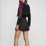 BCBGMAXAZRIA BCBG | Embroidered Scallops Satin Short Photo 1