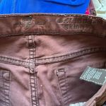 7 For All Mankind Jeans Plum Ankle Zip Crop Denim Womens Size 26 Pants Photo 2