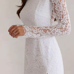Park and Fifth White Lace Mini Dress Size XS Photo 1