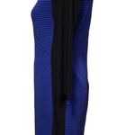 CHAPS royal blue & black ribbed sheath dress size 6 Photo 3