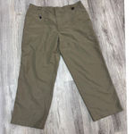 Tilley Size 42 Womens‎ Khaki Casual Cropped Pants Outdoor Hiking Tan Photo 0